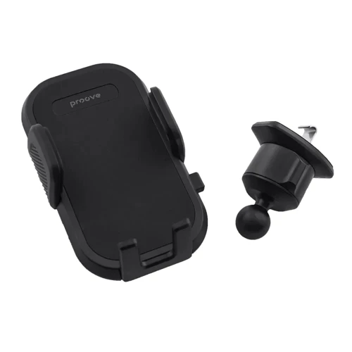 Держатель Proove Car Holder Air Vent Longway Silicone Black: Тип автомобильный