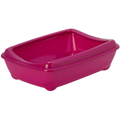 Туалет Moderna Arist-o-Tray Mini для котов с бортиком, 42х31х13 см розовый (C132328)