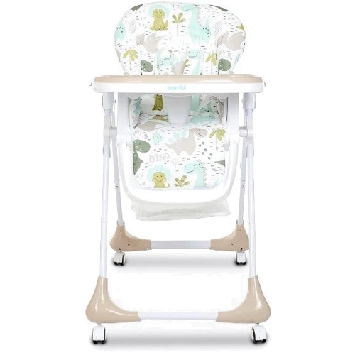 Стульчик для кормления Bambi M 3233 (dino beige) фото 6