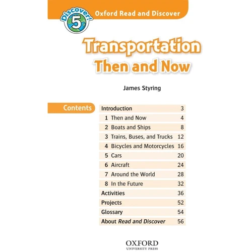 Oxford Read and Discover 5: Transportation Then and Now: Производитель Oxford University Press