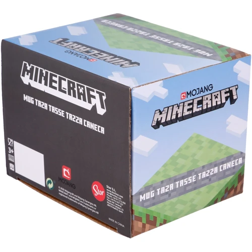 Кружка овальная Stor young adult Ceramic Globe Mug In Gift Box Minecraft 380 мл: Производитель Stor