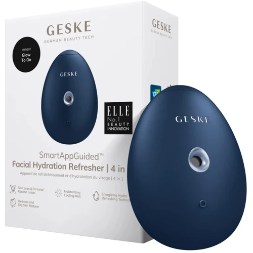 Электронный освежитель для увлажнения лица GESKE Facial Hydration Refresher 4в1 midnight