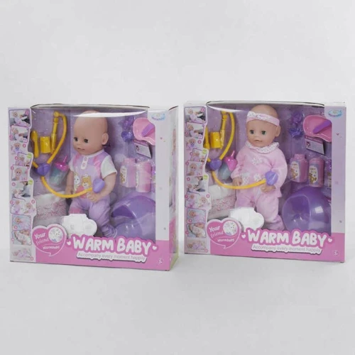Пупс Warm Baby Набор доктора с аксессуарами 2 вида (WZJ 056 A)