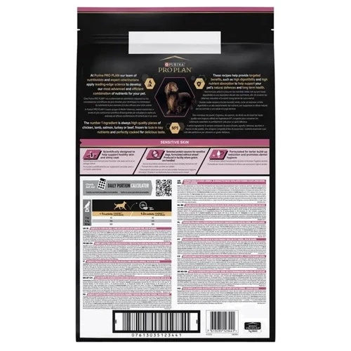 Сухий корм для собак Purina ProPlan Small&Min із чутливою шкірою з лососем 7 кг (12392233): Тип Сухой корм