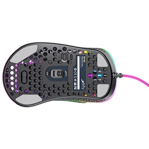 Мышь Xtrfy M4 RGB Pink (XG-M4-RGB-PINK): Количество кнопок 6