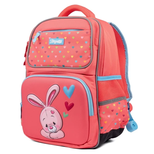 Рюкзак шкільний 1Вересня S-105 Pretty кораловий (558323): Вікова група от 6 до 10 лет