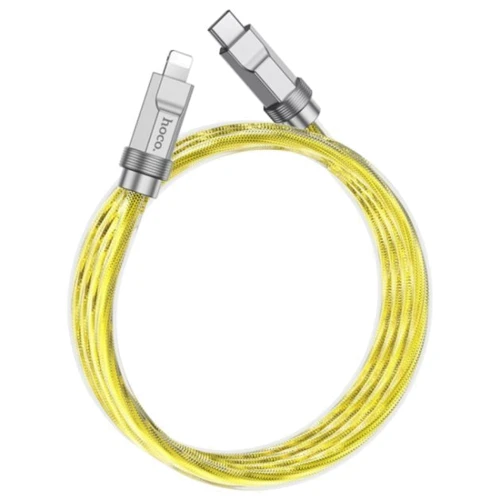 Кабель Hoco Cable USB-C to Lightning U113 Solid 20W 1m Gold: Тип USB-C - Lightning