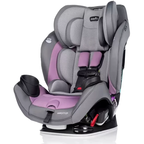 Автокресло Evenflo EveryStage DLX (авт) - Miranda Lavender (группа от 1,8 до 54,4 кг) фото 14