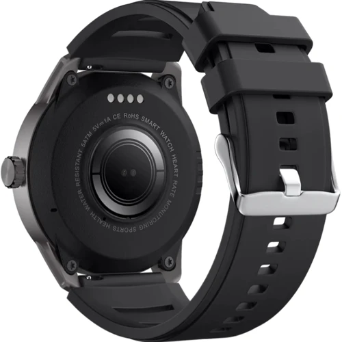 Смарт-часы Kumi GW2 Pro Black: Материал корпуса метал