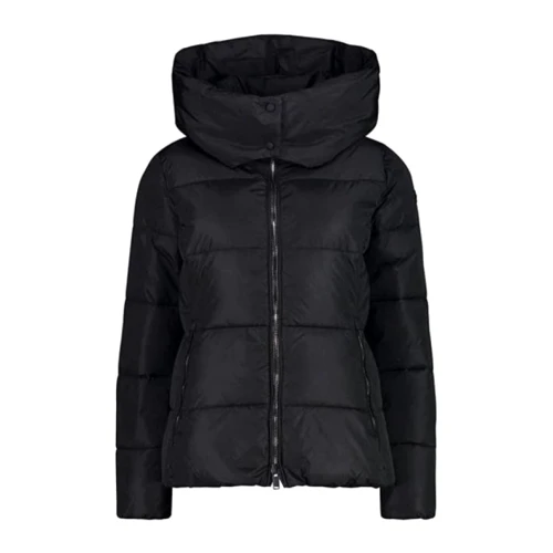 Куртка CMP Woman Jacket Zip Hood 31K2836-U901 50 (42) черная демисезон с капюшоном