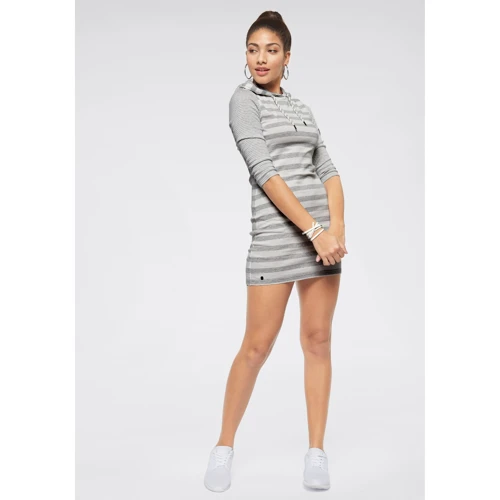 Сукня KangaROOS 22225845 42-44 сіре спортивне короткий міні: Довжина рукава Довгий