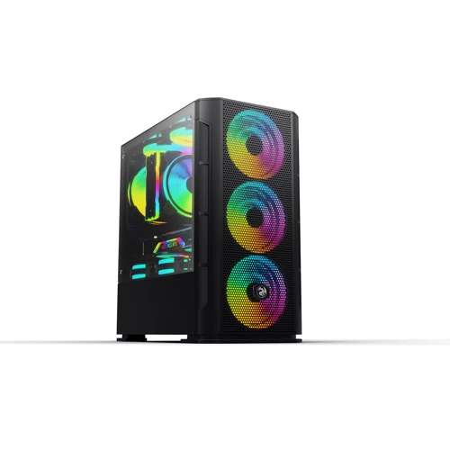 Корпус 2E Gaming CALLEO GB700 (2E-GB700): Материал передней панели пластик и сталь