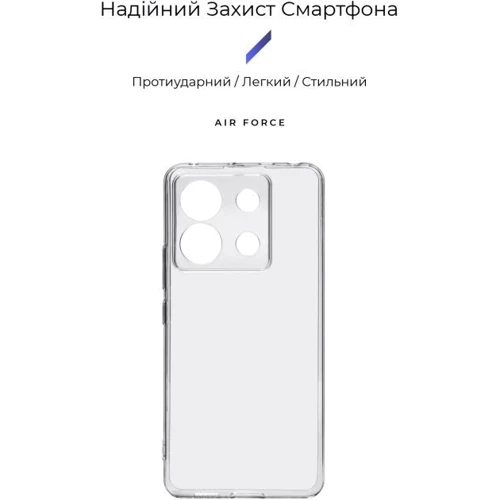 Чохол для телефона ArmorStandart Air Series Camera cover Transparent for Xiaomi Redmi Note 13 Pro 5G / Poco X6 5G (ARM71835): Сумісність Xiaomi Redmi Note 13 Pro 5G / Poco X6 5G