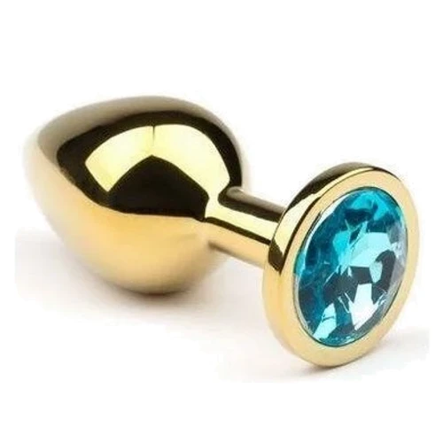 Анальная пробка, Gold Topaz, M