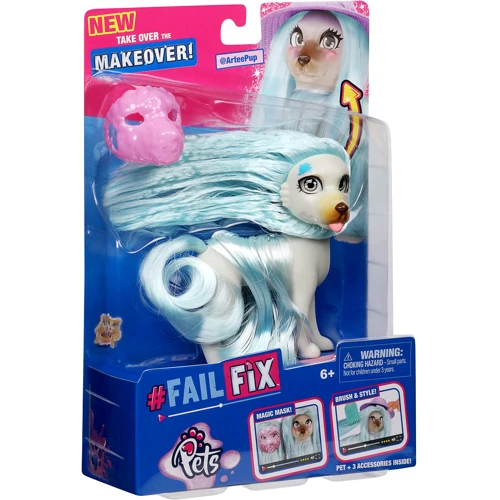 Игровой набор с питомцем Failfix серии Total Makeover - Щенок Арти (12820): Серия Total Makeover