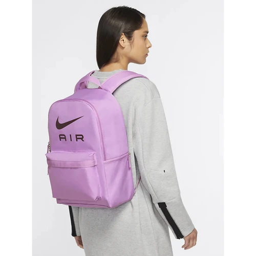 Рюкзак Nike NK Heritage Bkpk - NK Air сиреневый (DR6269-532 - MISC): Фактура Тканая