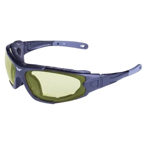 Спортивні окуляри Окуляри захисні хромові Global Vision Shorty Photochromic (yellow) Anti-Fog жовті (1ШОРТ24-30)