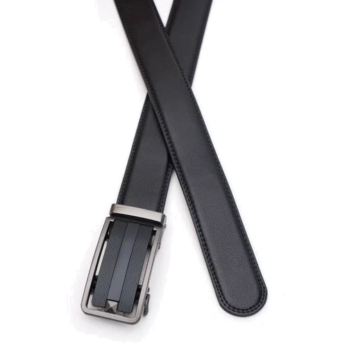 Чоловічий ремінь Borsa Leather чорний (V1GKX43-black): Стать Мужской