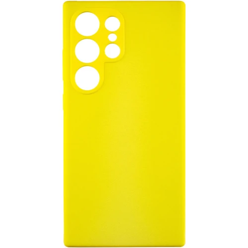 Чохол для телефона Lakshmi Case Silicone Cover Full Camera Yellow для Samsung S928 Galaxy S24 Ultra