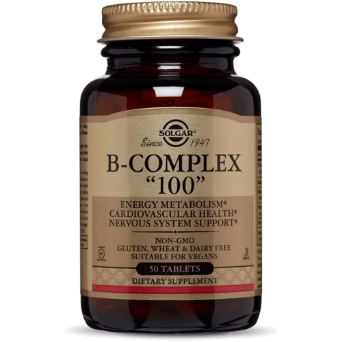 Solgar B-Complex "100" 50 Tabs