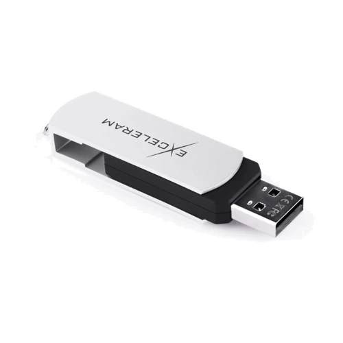 USB-флешка eXceleram 8GB P2 Series USB 2.0 White/Black (EXP2U2WH2B08) фото 4
