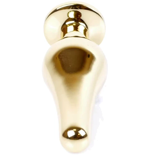 Анальная пробка с кристаллом BOSS of TOYS Boss Series - Jewellery Gold BUTT PLUG Purple, BS6400070