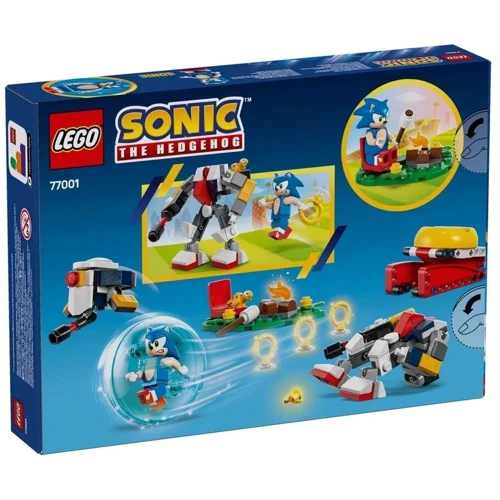 Конструктор LEGO Sonic the Hedgehog Столкновение Соника у костра 177 деталей (77001): Серия Sonic the Hedgehog