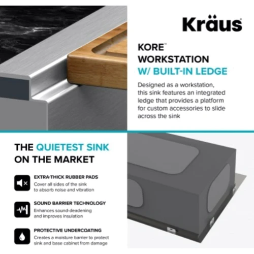 Кухонна мийка Kraus KWT310-30