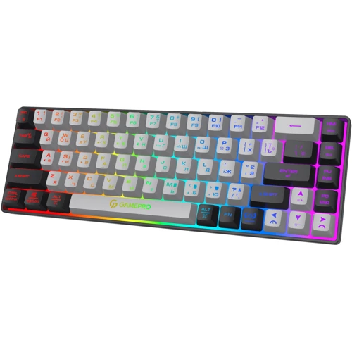 Клавиатура GamePro GK935 Wireless LED Black (GK935): Интерфейс подключения Wireless (радио интерфейс)