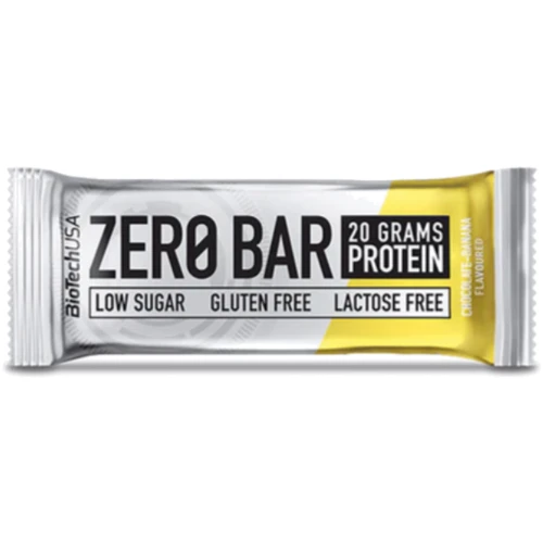 Протеиновые батончики BioTechUSA ZERO Bar 20x50g Chocolate-Banana