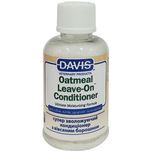 Супер увлажняющий кондиционер Davis Oatmeal Leave-On Conditioner для собак котов концентрат 50 мл