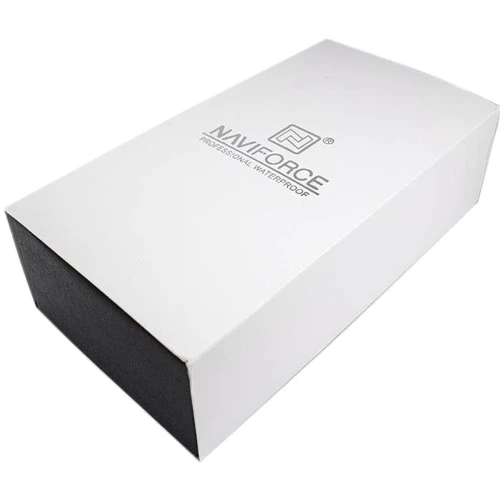 Наручные часы Naviforce 3009 Silver-Black (NF3009BOXSB): Механизм Кварцевый