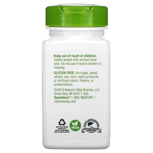 Nature's Way Gotu Kola Herb 950мг Центелла Азіатська 100 вегакапсул: Стать Унисекс