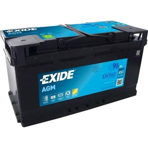 Автомобильный аккумулятор Exide AGM 6СТ-96 Евро (EK960)