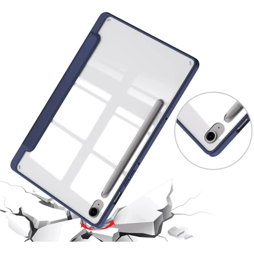 Аксесуар для планшетних ПК BeCover Case Book Soft Edge з Pencil Mount Deep Blue Samsung X710 Galaxy Tab S9 / X510/X516B Galaxy Tab S9 FE (710439) фото 4