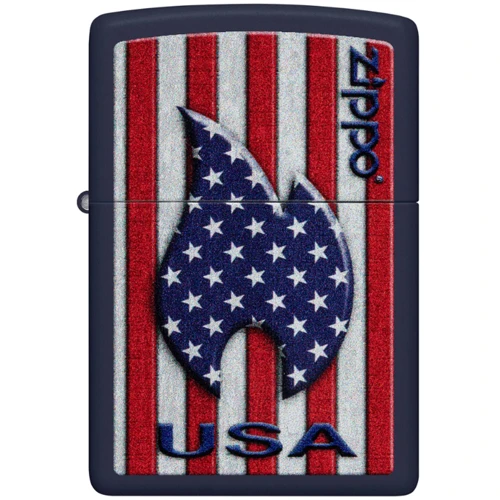 Запальничка Zippo Patriotic Flame Design 48560: Виробник Zippo