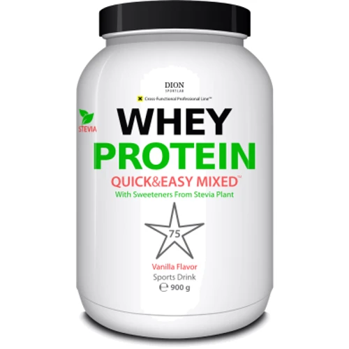 Протеїн Dion Sportlab WHEY PROTEIN, Vanilla STEVIA 900g