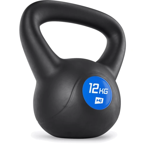 Гиря Hop-Sport HS-PB012KB 12 кг виниловая черная