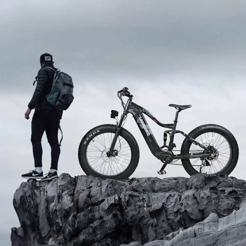 Електровелосипед SAMEBIKE RS-A08 (750 Вт, 17 А/год, 48 В), колеса 26", чорний: Діаметр коліс, дюймів 26
