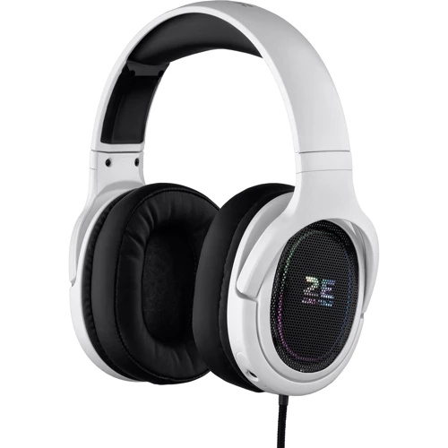 Навушники 2E Gaming HG330 RGB USB 7.1 White (2E-HG330WT-7.1): Тип кріплення оголовние
