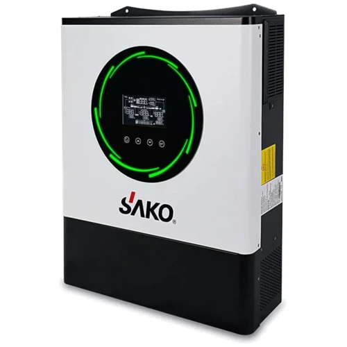 

Гибридный солнечный инвертор (hybrid) Sako Sunpolo 8.2KVA 3in1, 48 В, 8,2 кВт, 1 фаза Ua