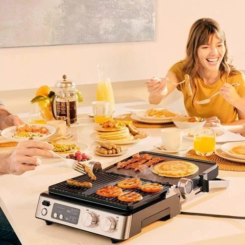 Электрогриль Braun MultiGrill 7 CG 7044: Тип Электрогриль прижимной