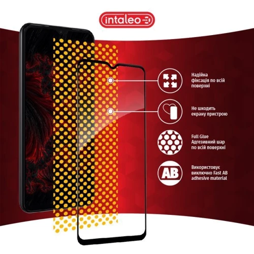 Аксессуар для смартфона Intaleo Tempered Glass Full Glue Black for Samsung A135 Galaxy A13 4G фото 5