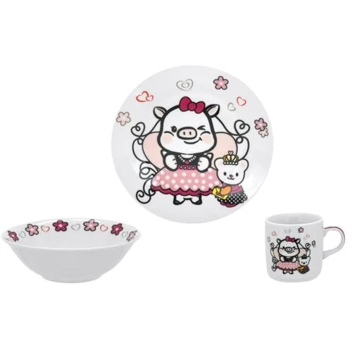 Набор детский на 1 персону из 3 предметов Limited Edition Sweety (C535)