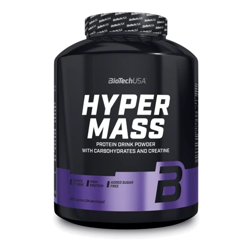 Гейнер BioTechUSA Hyper Mass 2270 g /34 servings/ Strawberry