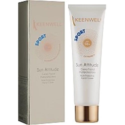 Keenwell Sun Protection Sport Facial Cream SPF50+ Сонцезахисний крем для обличчя 60 ml: Призначення Защита от солнца