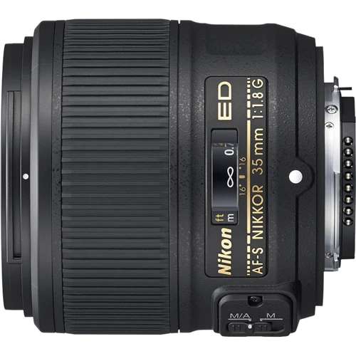 Об'єктив для фотоапарата Nikon AF-S Nikkor 35mm f/1.8G ED (JAA137DA): Тип об'єктива ширококутний