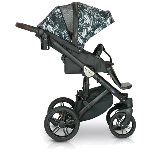 Коляска 3 в 1 Verdi Mocca 15 Графит / Аппликация (9023-VMOC-15): Количество блоков 3