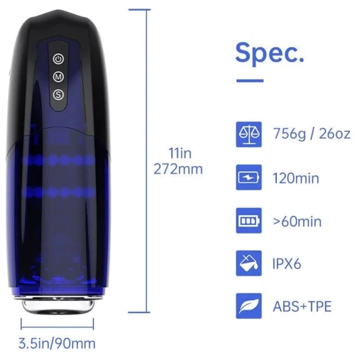 Интерактивный мастурбатор с толчками Magic Motion Xone