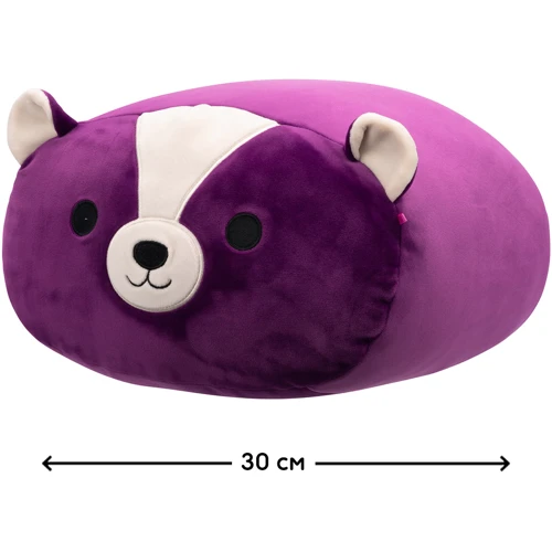 Мягкая игрушка Squishmallows Скунс Слоан 30 см (SQCR06555): Размер, см 30
